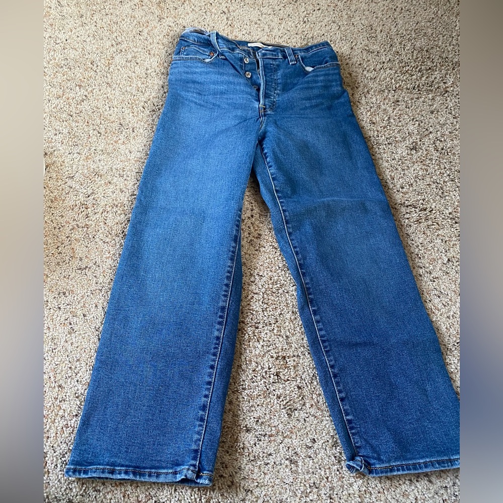 Levi’s ribcage straight ankle